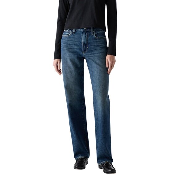 589. AMO Denim Annette Jeans Persuasion Wash $301 NWT Sz 26 - Picture 1 of 7
